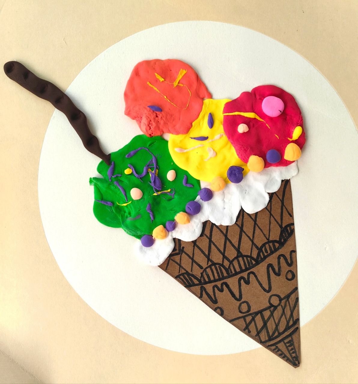 宝宝学单词-各种冰淇淋92的英文表达 ①.