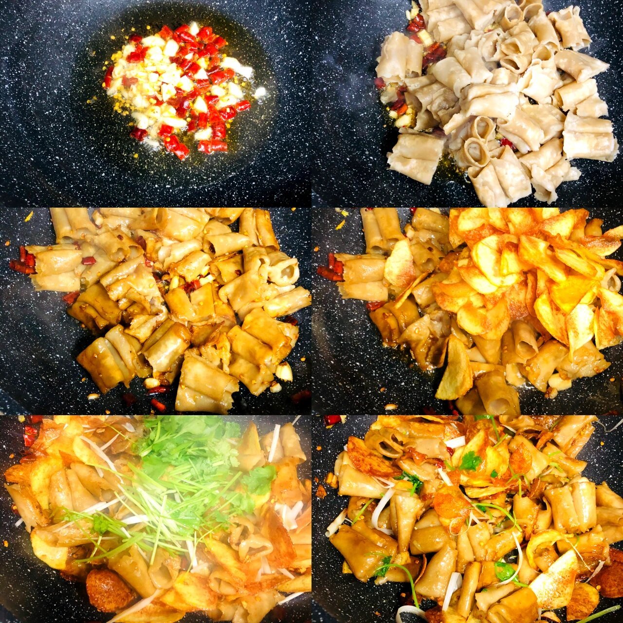 土豆片莜面栲栳栳香辣过瘾(附教程) 莜面栲栳栲是一道地道的传统风味