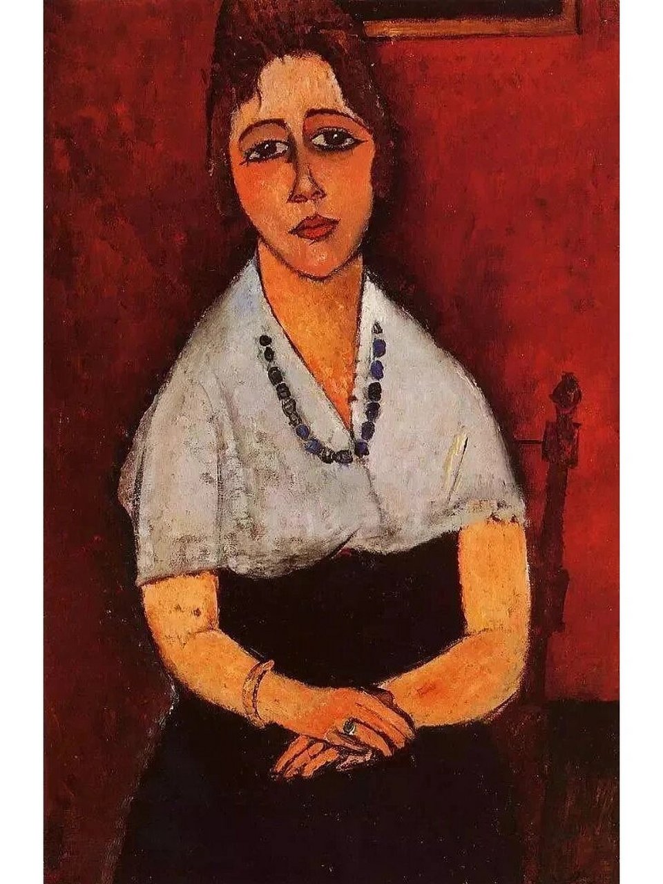 人生充满着悲剧的艺术家/莫迪里阿尼 意大利艺术家油画作品 阿美迪欧