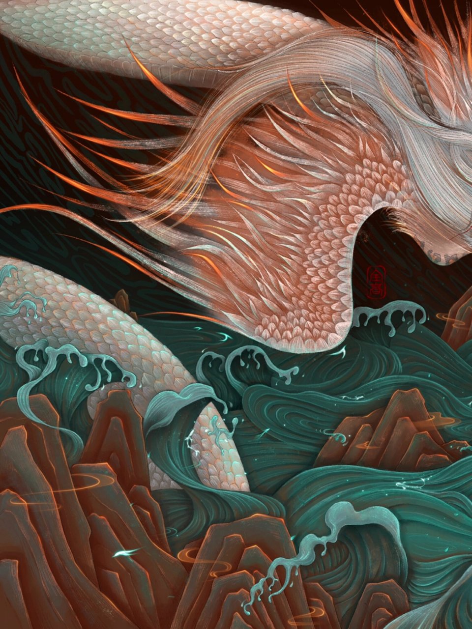 山海经——化蛇 山海经-化蛇(人面而豺身,鸟翼而蛇行,其音如叱呼,见其