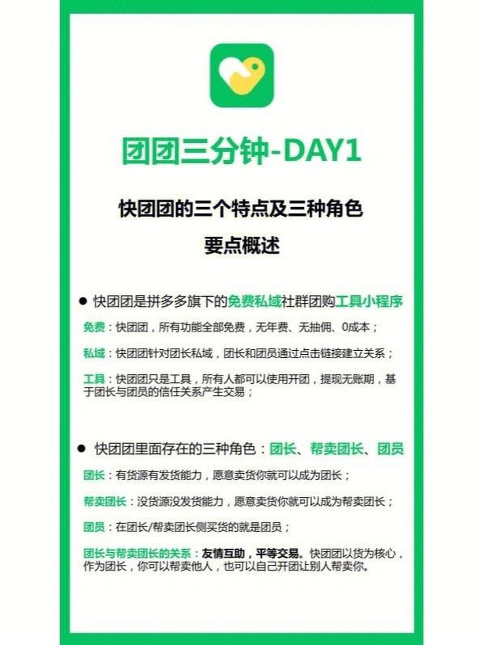 分享快团团基础知识上篇 做团购,我们要掌握人货场.