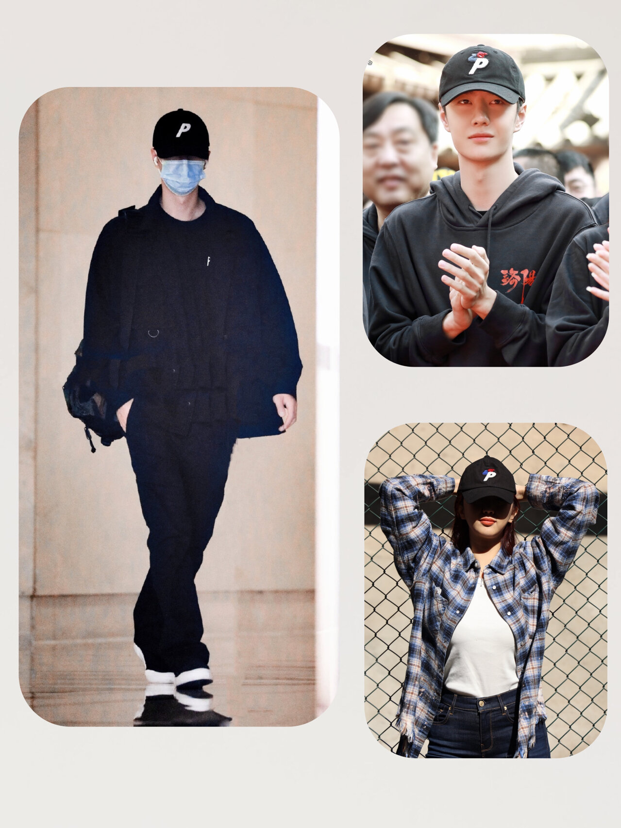 ybc 1e167015palace|王一博同款palace鸭舌帽