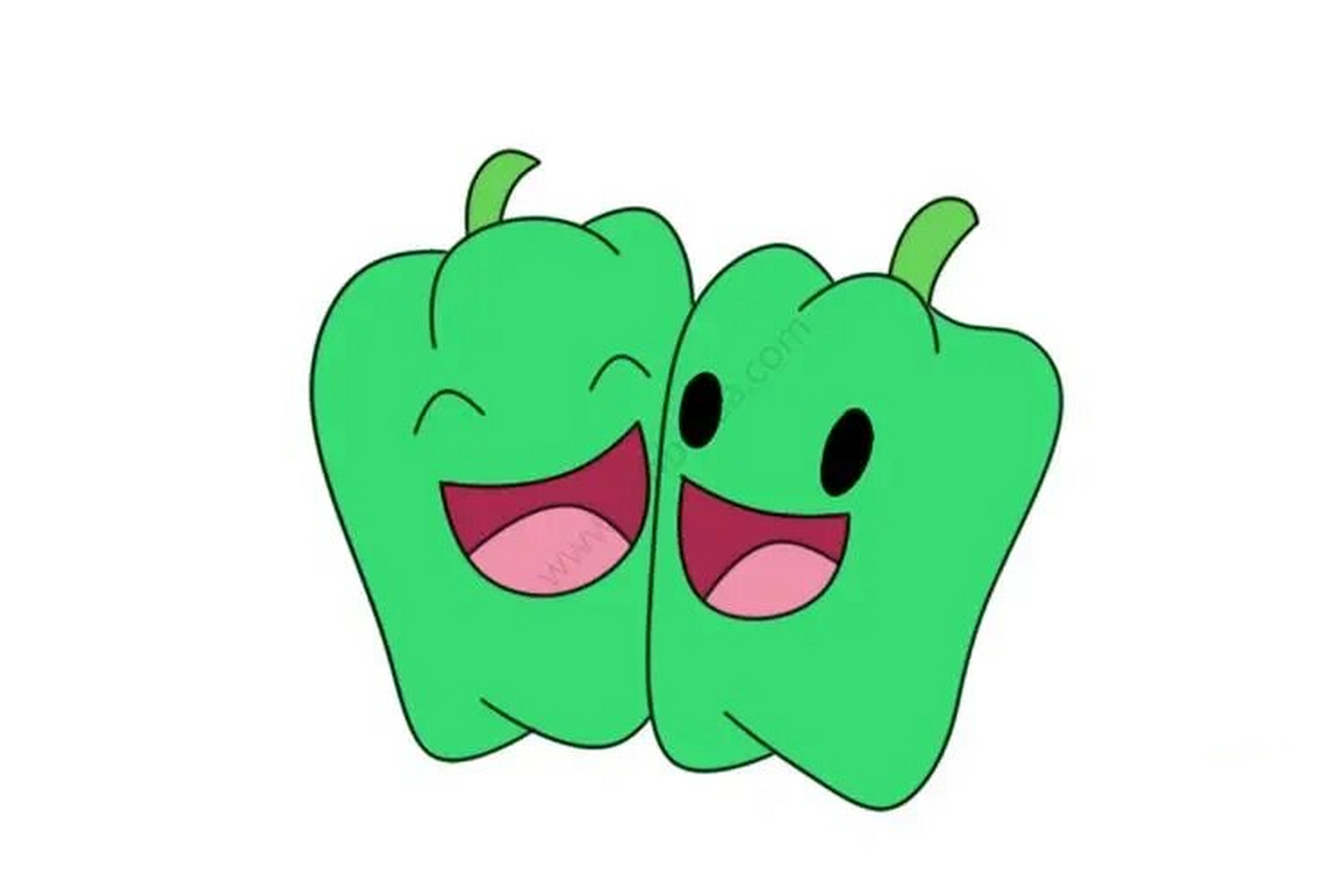 青椒简笔画
