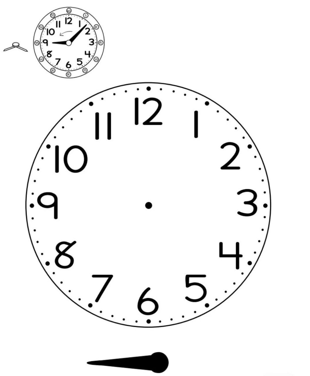 大班益智区玩教具《认识时钟》74 92名称:《认识时钟》 92适合