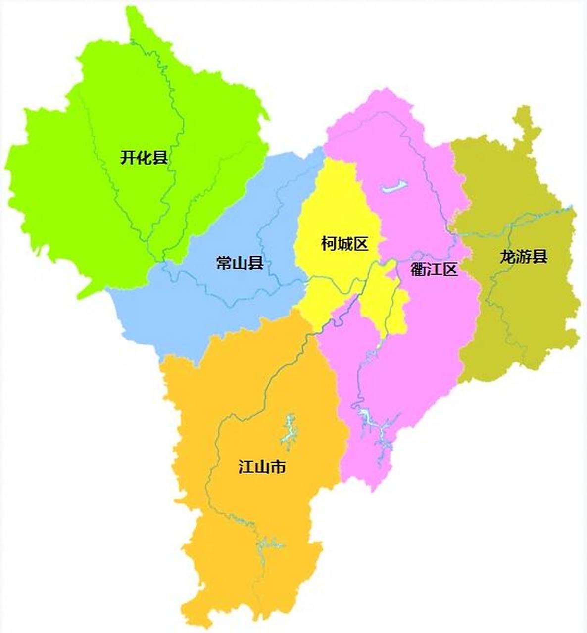 衢州行政区划 衢州市,浙江省辖地级市,总面积为8844平方公里,常住人口