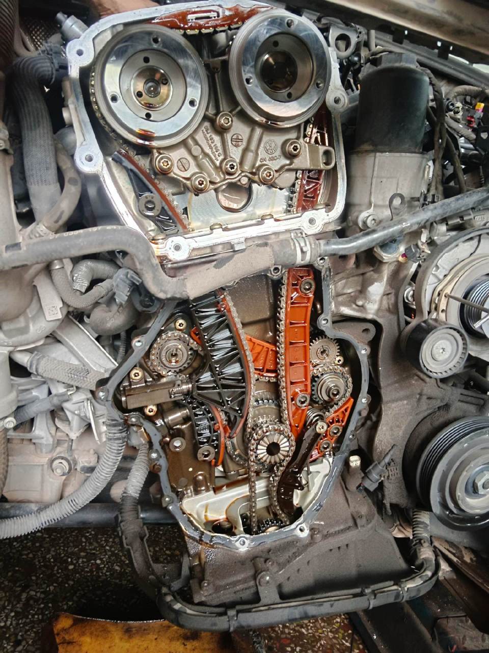 奥迪q5三代ea888凸轮轴性能故障解决