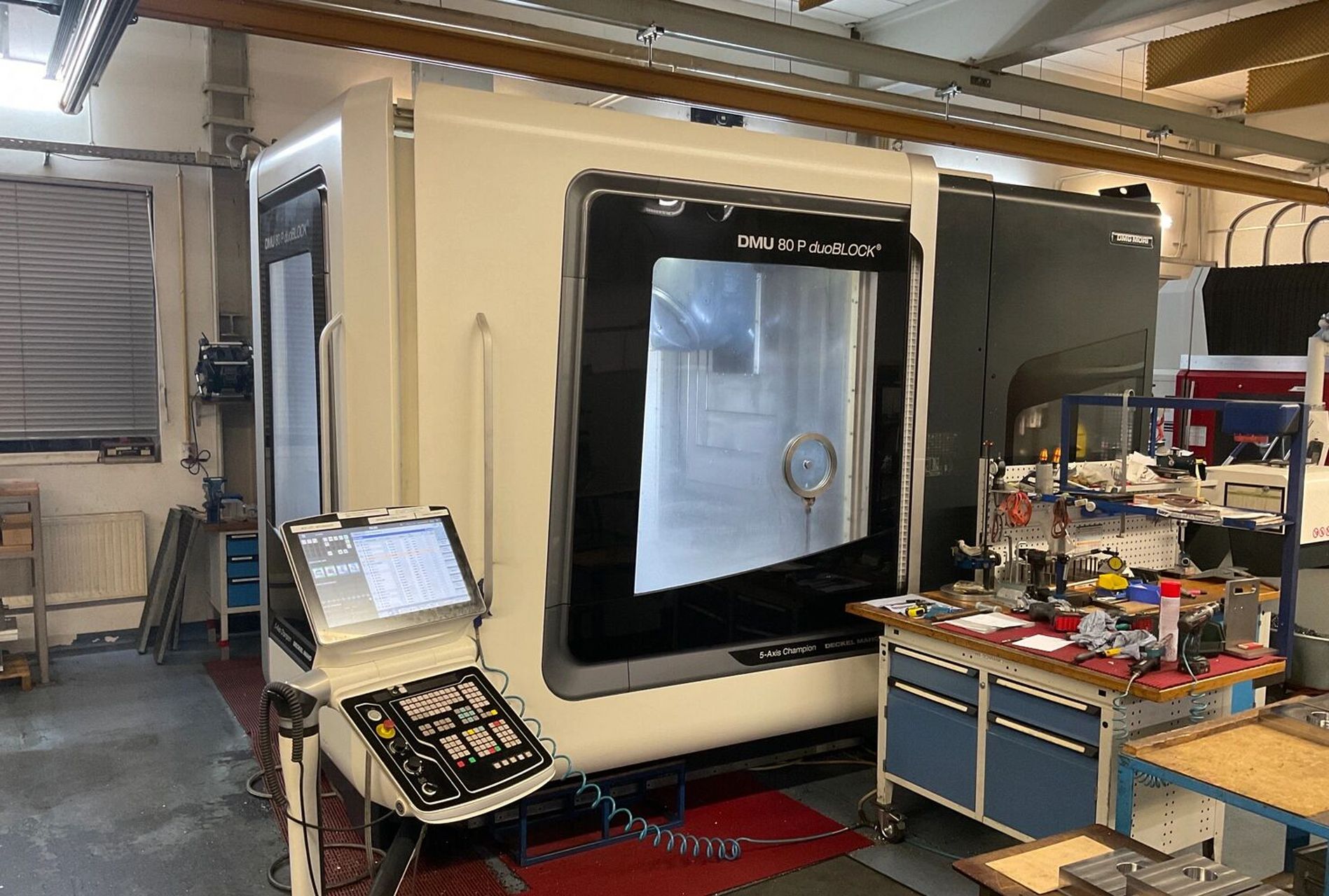 德马吉森精机dmu 80 p duoblock五轴机床 dmu 80 p duoblock 2019年产