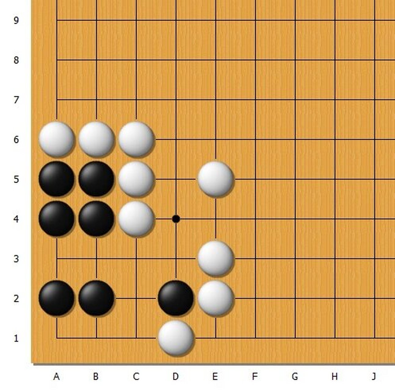 围棋死活——倒脱靴 围棋经典手筋之倒脱靴,利用倒脱靴活棋