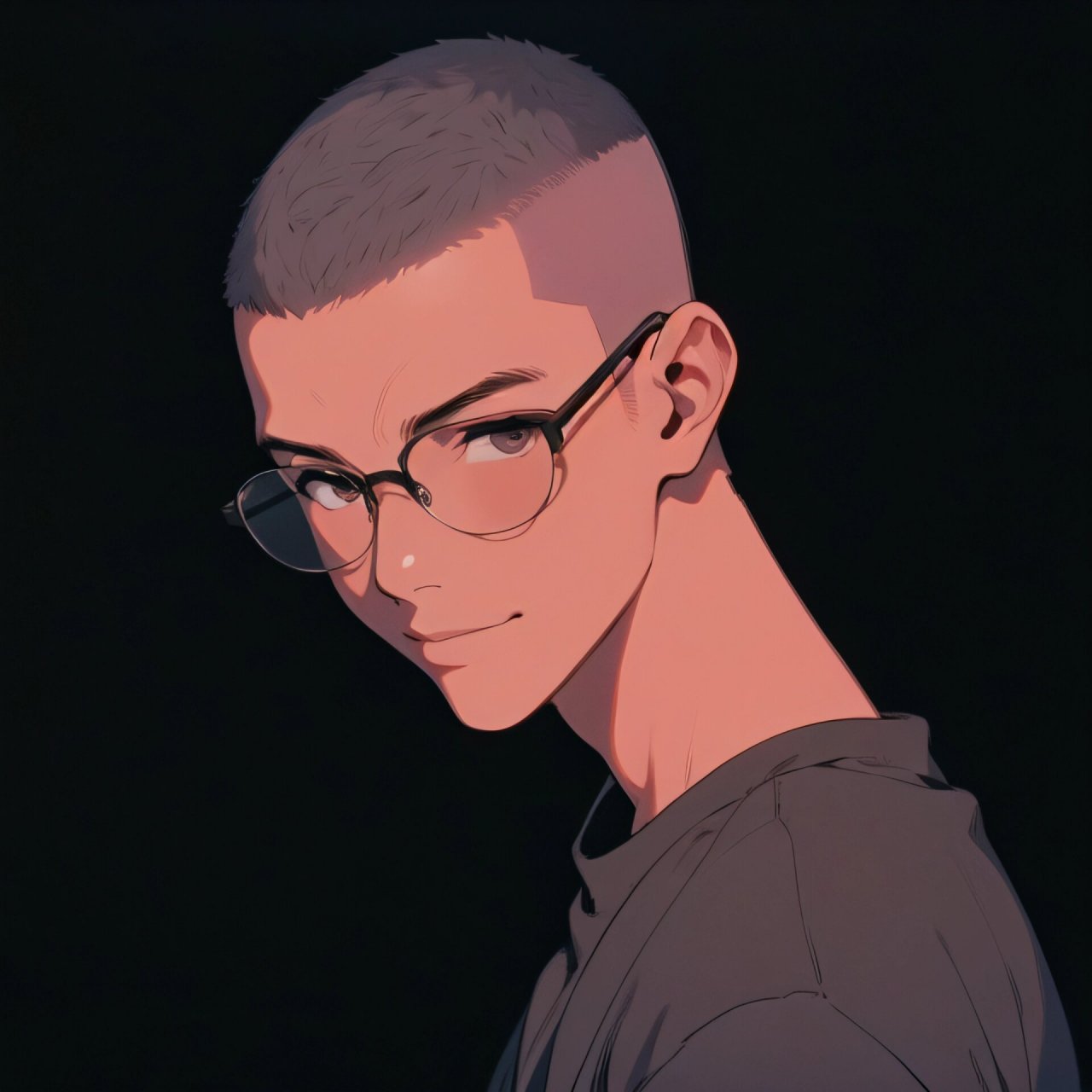 男生头像|寸头和短发