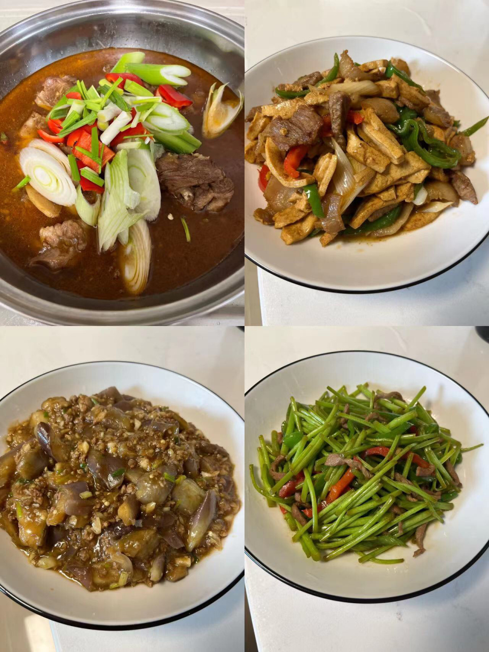 安徽的家常菜95 生活就是一餐接着一餐98 7415羊肉火锅 74