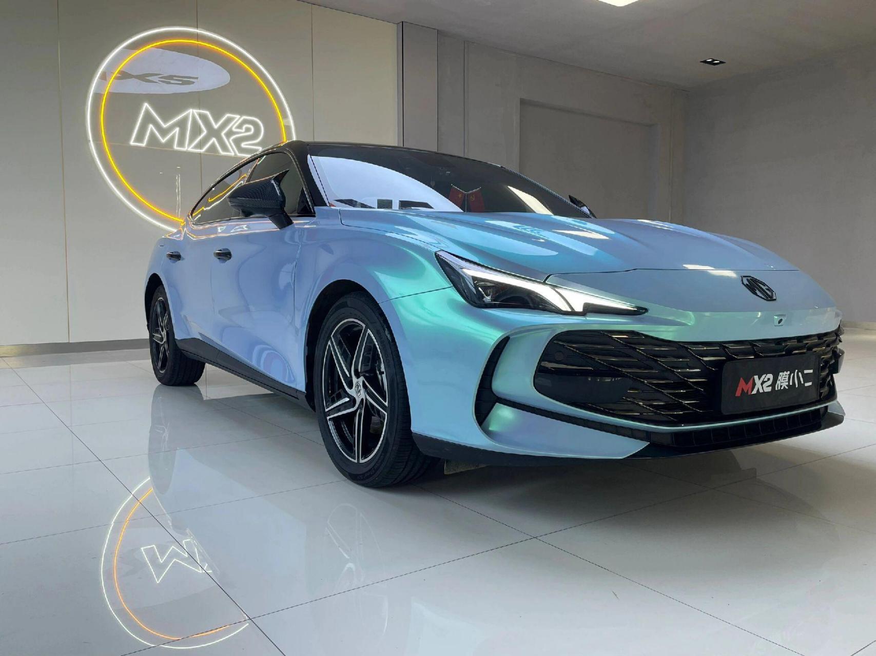 名爵mg7北极光改色膜系列.来源:广东佛山市