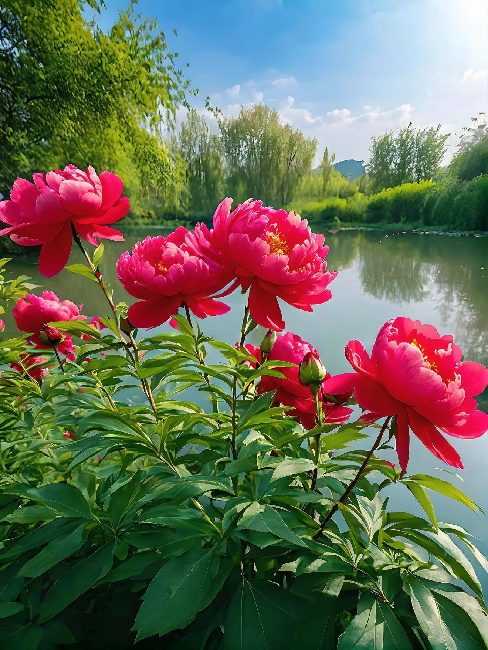 繁花似锦唯美图图片