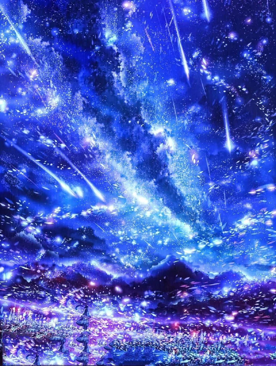 蓝紫色系列星海壁纸