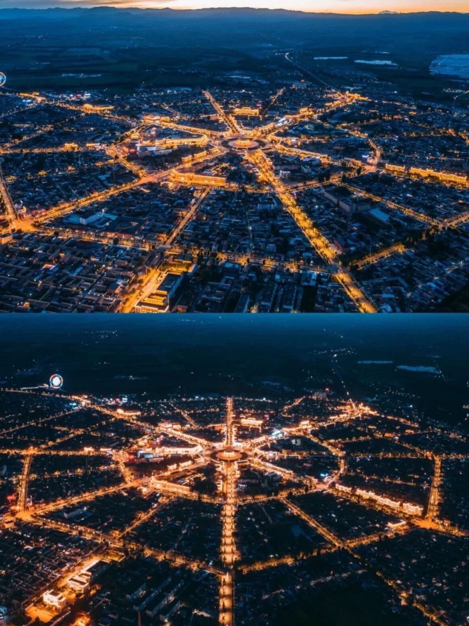 新疆|特克斯八卦城|离街民俗村和必吃手抓 特克斯县是中国唯一建筑