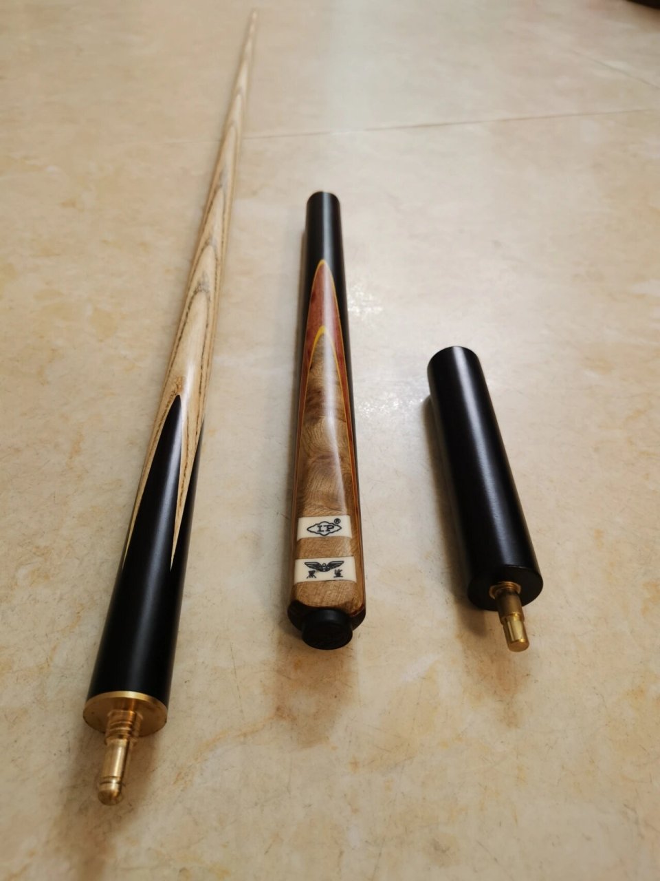 全新lp黑鲨台球杆lp入门级桌球杆 lp黑鲨台球杆～赠送加长手柄.