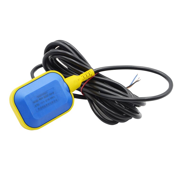 在水位上升或下降时通过浮球的浮沉运动控制开关的开闭