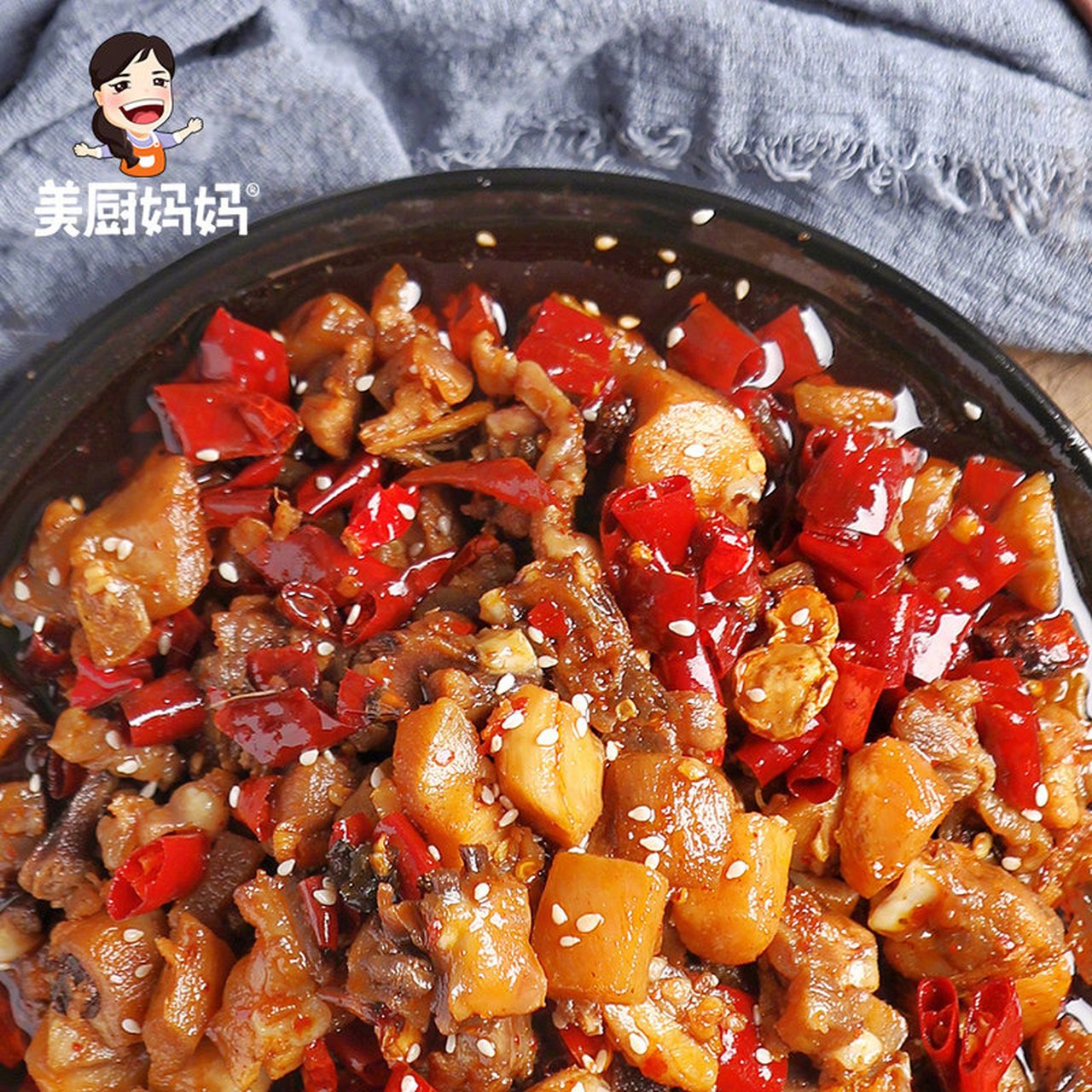 美厨妈妈 川香冷吃辣子鸡 微辣/正常辣/超辣 200g知农好物 【推荐理由