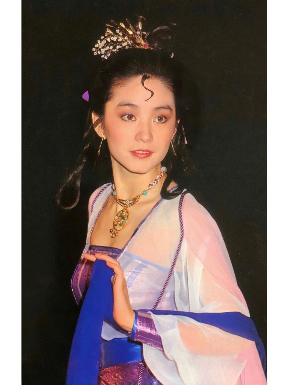 《午夜兰花》林青霞剧照 古装大美人我只服林青霞