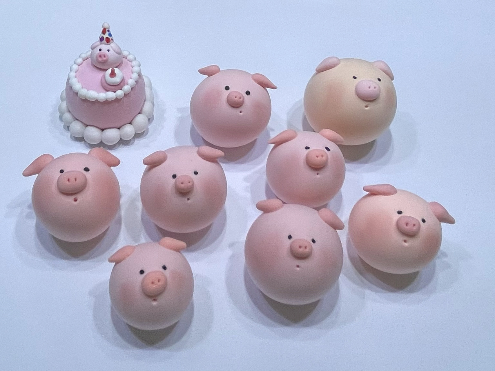 粘土小猪猪教程来啦9595 小猪猪真的太可爱啦!