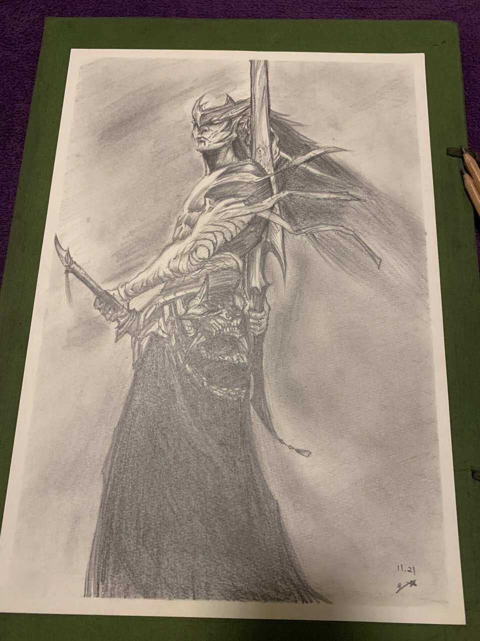 league of legends 永恩《素描画》 07求大佬指指点点05