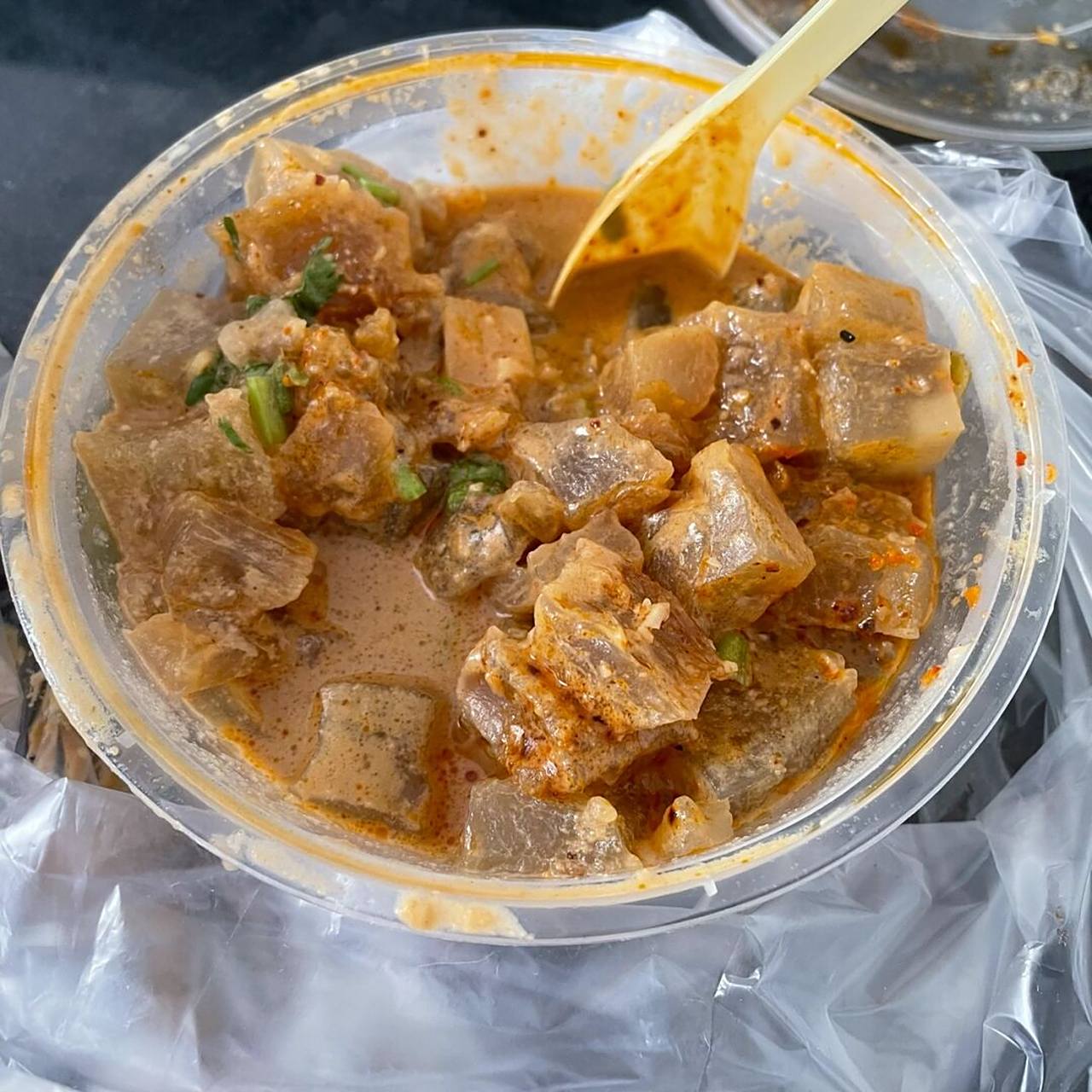 我心中的东北小吃top1 大连炒焖子!多少羁旅游子魂牵梦绕的味道!