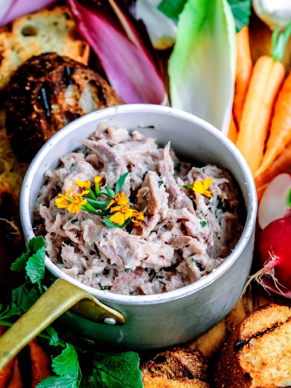 法式鸭肉酱 |唇齿留香 回味无穷9193 duck rillettes9193(ril