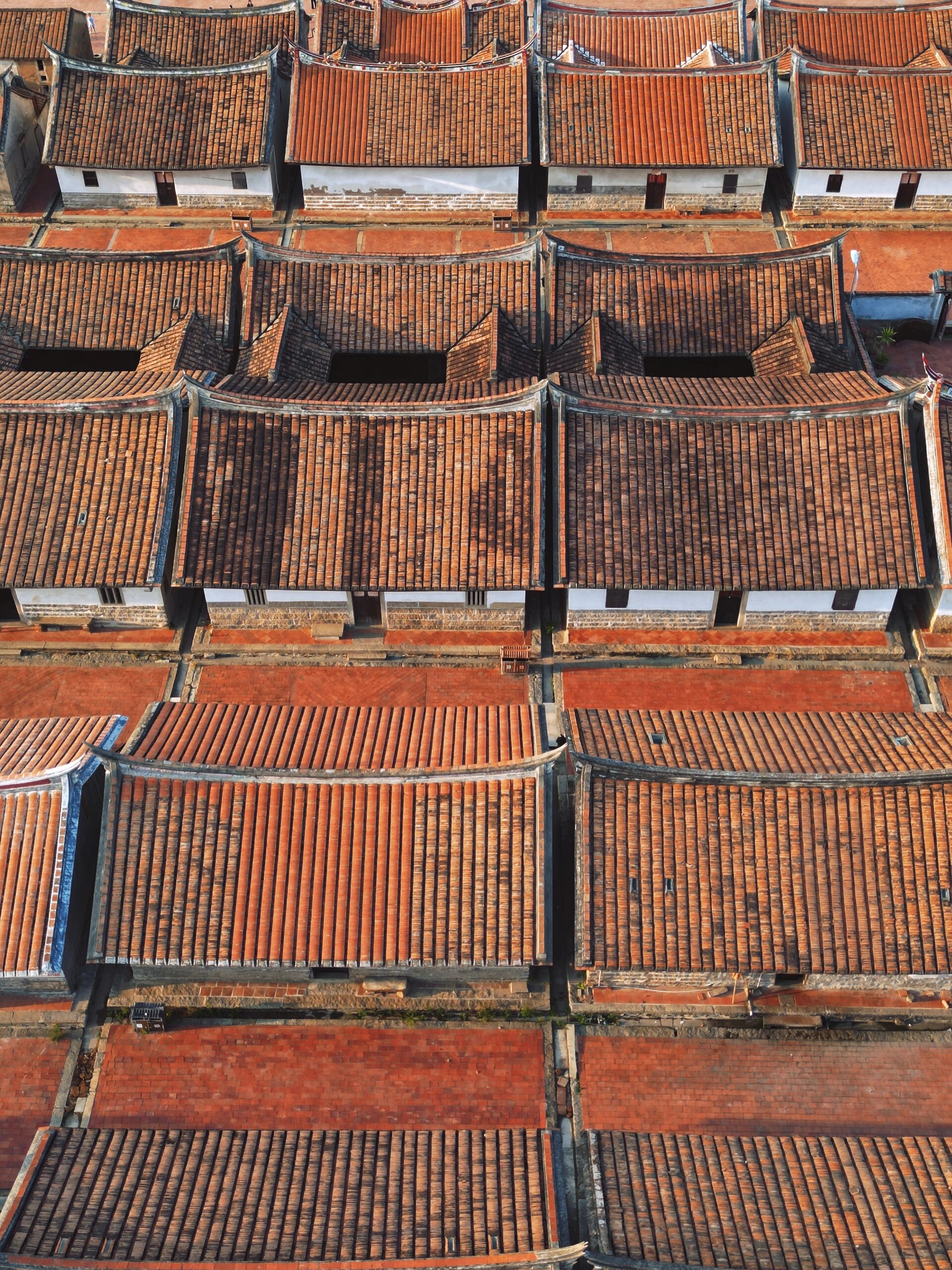 漳州埭美古村落,古建筑的对称极致美学!