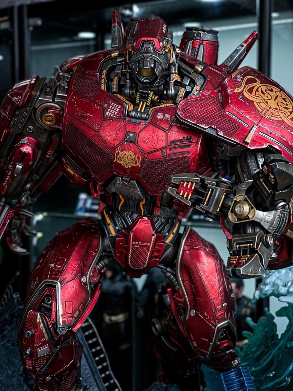 环太平洋 | 暴风赤红全身像 waystudios环太平洋系列暴风赤红全身像