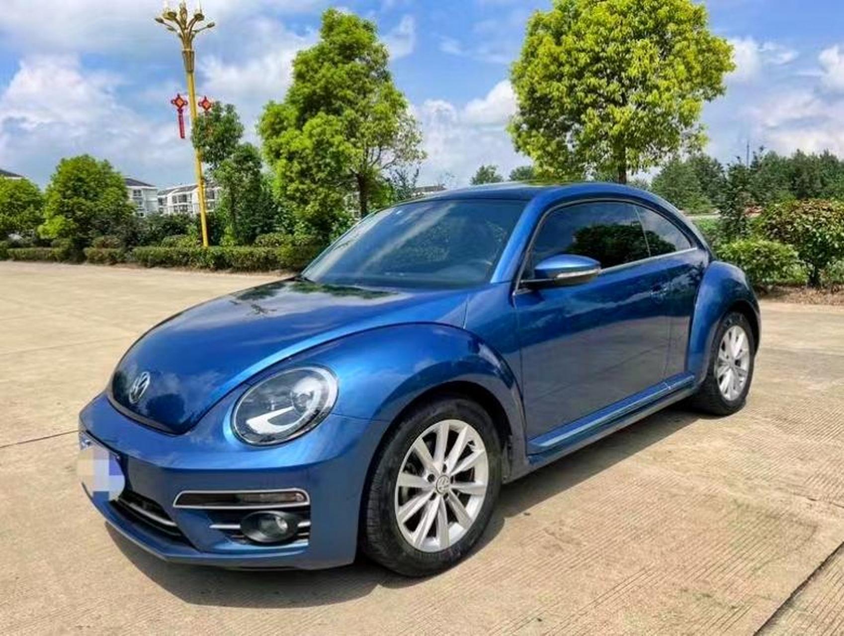 特价6.x万 全款:18年进口大众甲壳虫 1.