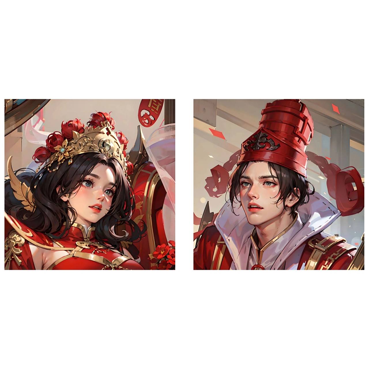 『情侣头像』孙悟空·至尊宝&露娜·紫霞 【大话西游】95 :昨夜梦里