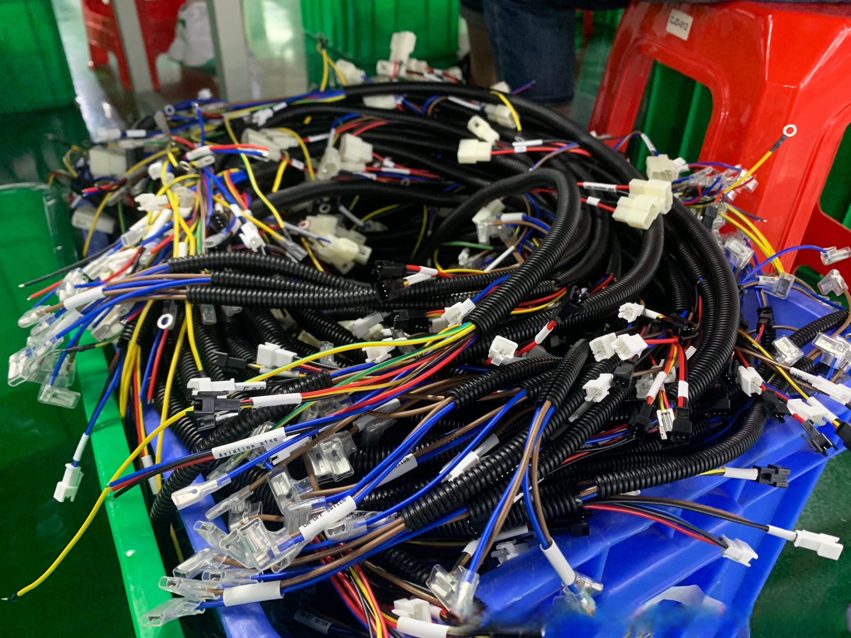 Trailer ABS Power Harness Assembly Connector Detail