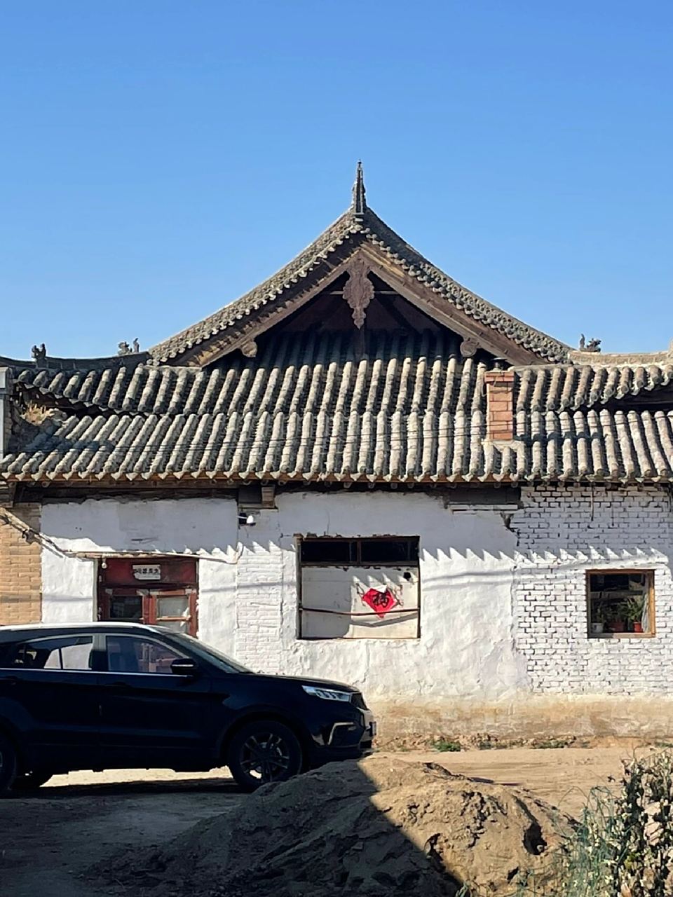 大同浑源县荆庄大云寺 荆庄大云寺(国五)位于浑源县东坊城乡荆庄村.