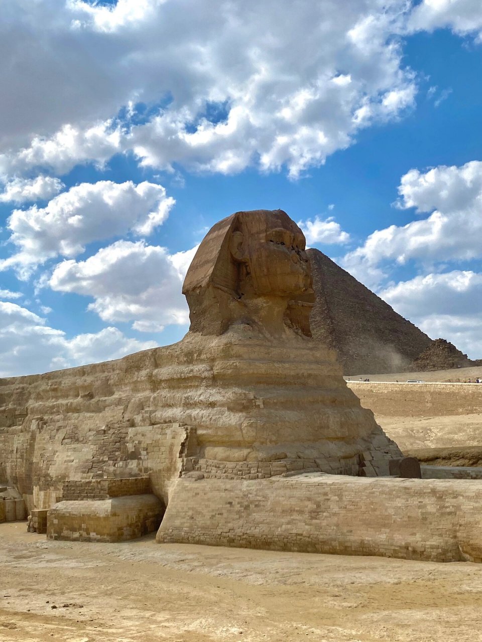 非洲 埃及金字塔狮身人面像 历史书上的胡夫金字塔 狮身人面像 可以