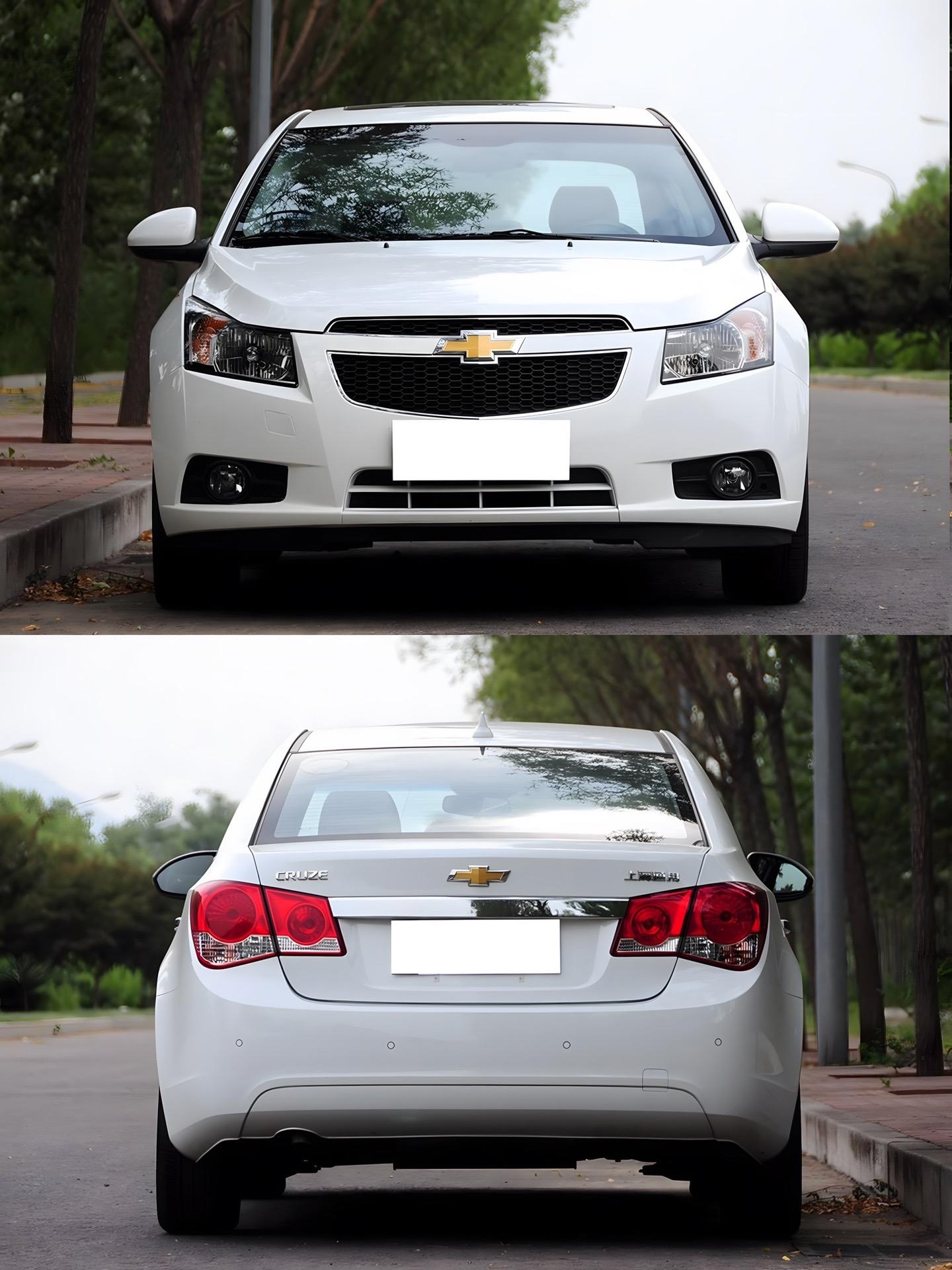 今日老车-09款科鲁兹,线条很饱满的一款紧凑级小车,在那个大多数车都