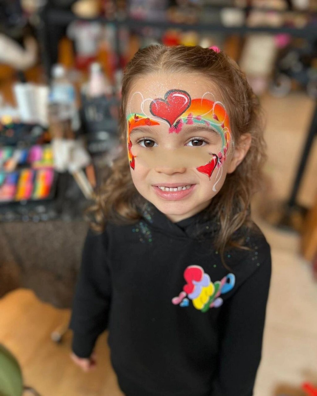 彩绘简单图案,图片分享,儿童脸部彩绘图片