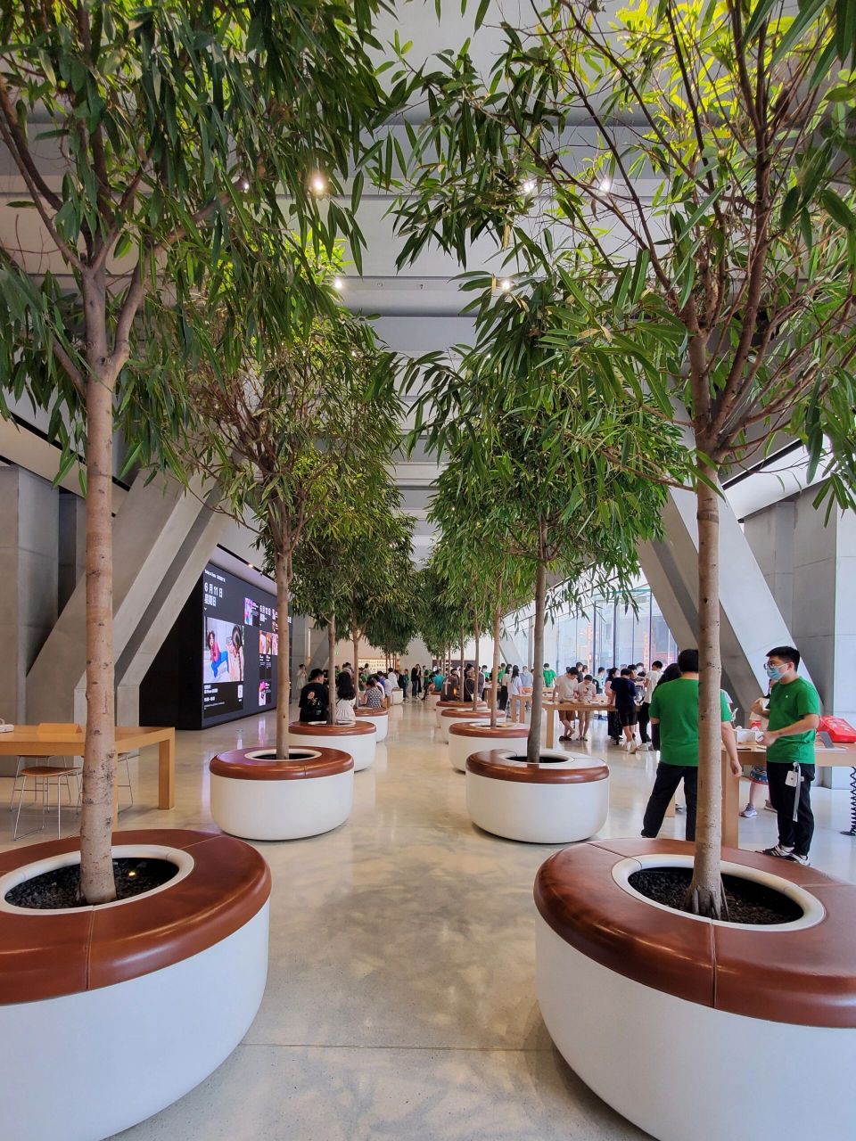 apple store 系列1:天津恒隆广场店  建筑设计: 拍摄地点:天津恒隆