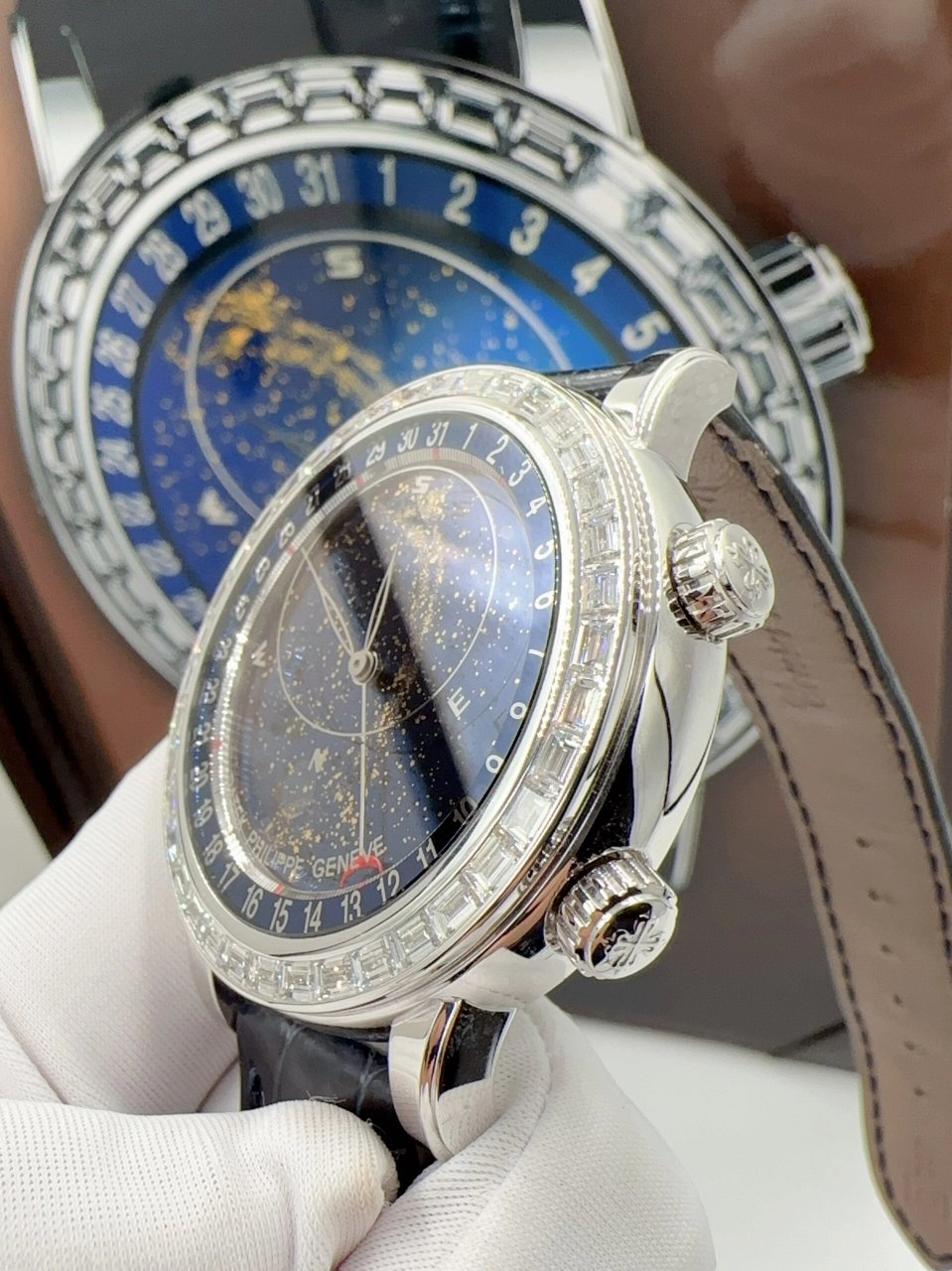 百达翡丽6104g,宇宙星空,满天繁星 百达翡丽星空6104g,奢华与精致的