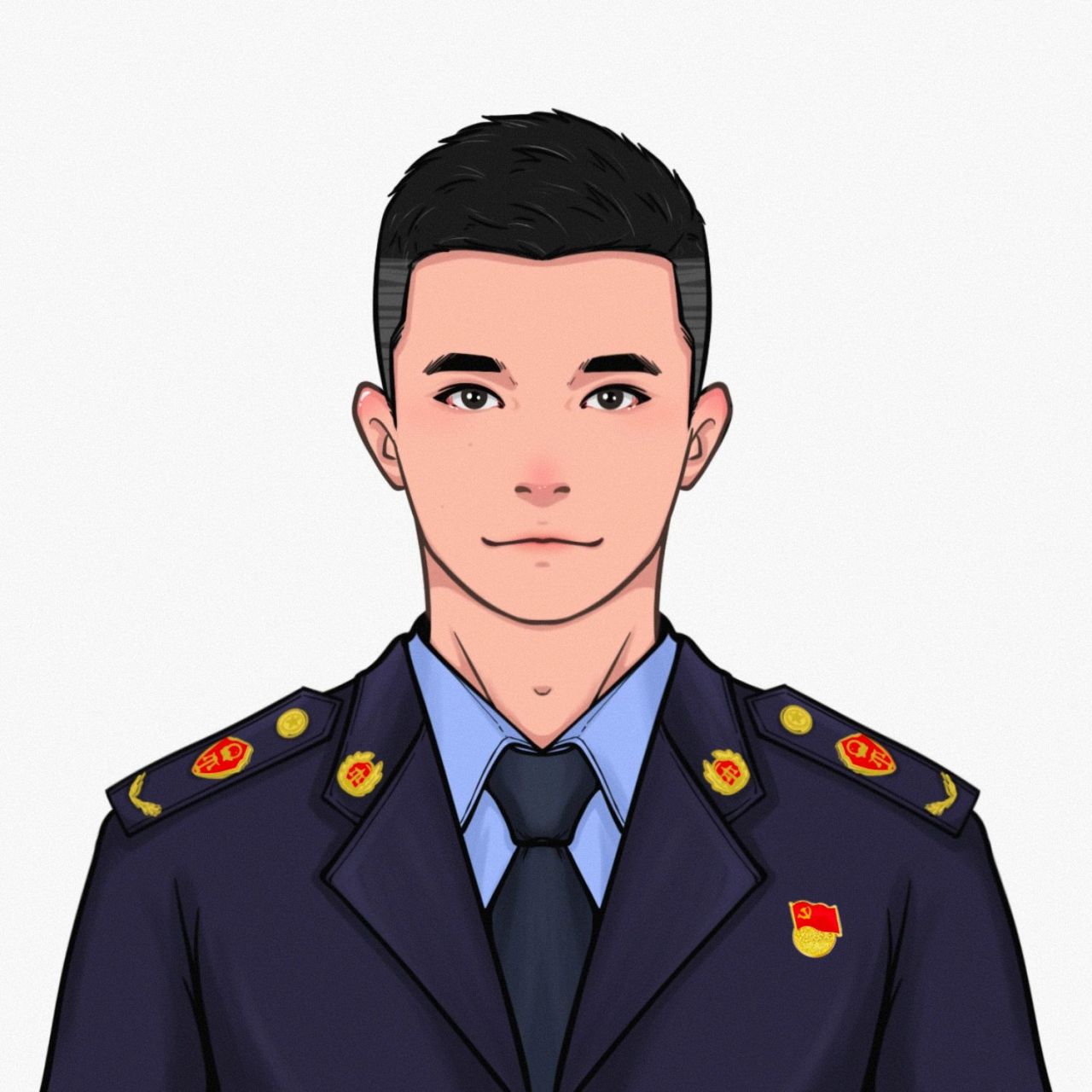 正装 制服 头像 微信头像