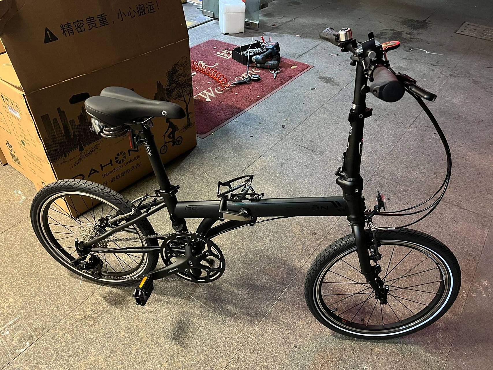 买了大行p8,入坑骑行啦 参考了小红书许多攻略分享,在家附近的大行买