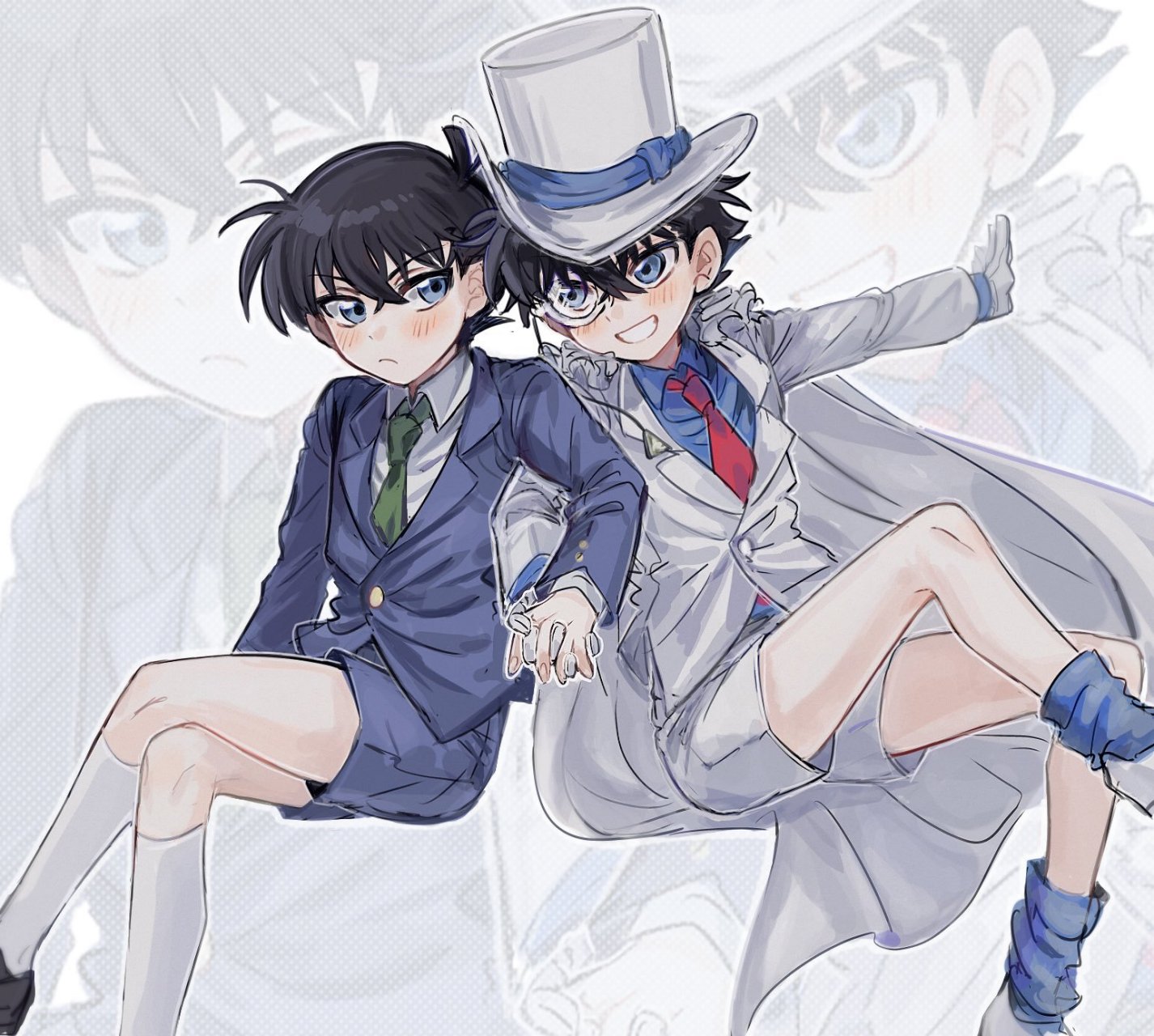 分享一组#名侦探柯南##快新# 壁纸,每贴都好可爱,喜欢吱吱.