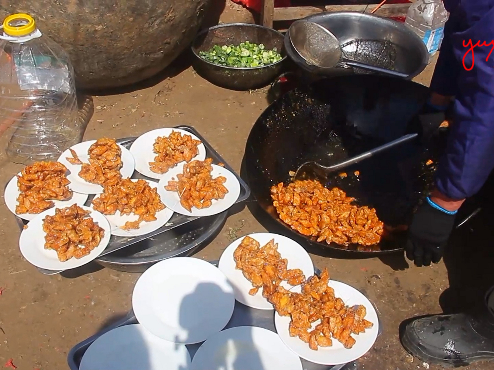 徐州农村酒席 大人小孩都喜欢吃的一道菜