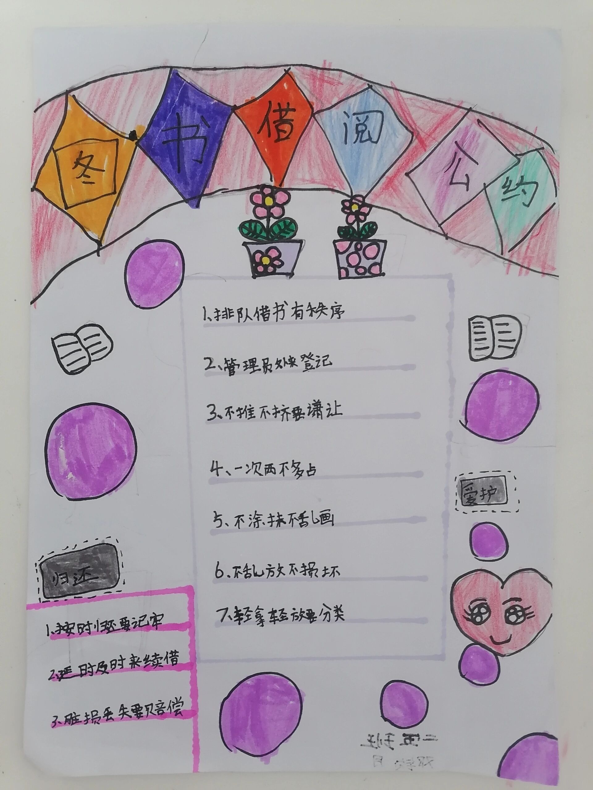 二下语文《图书借阅公约