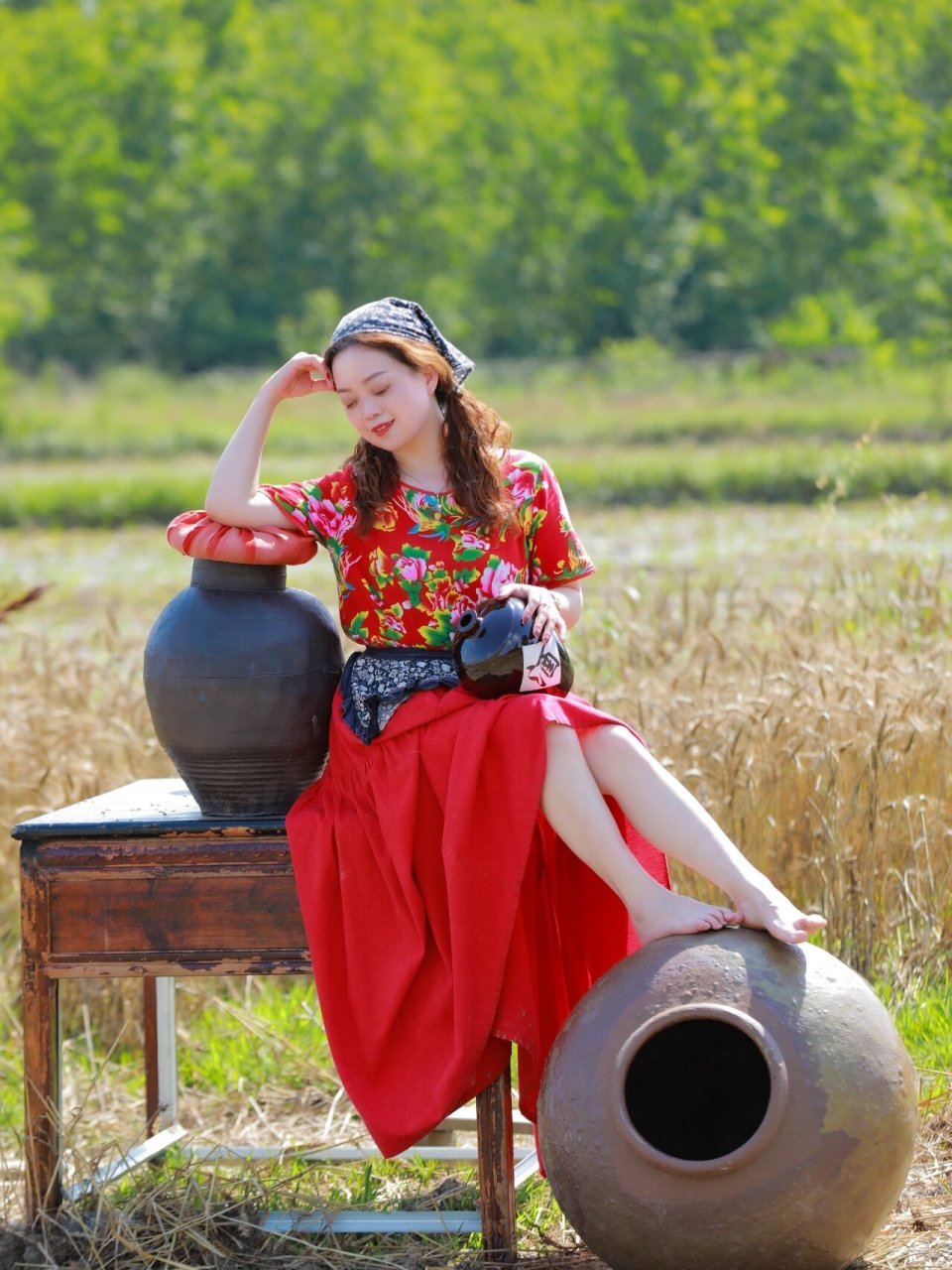 在这里体验欧美田园风摄影 在成都崇州市凡朴农场藏着这样一个宝藏地