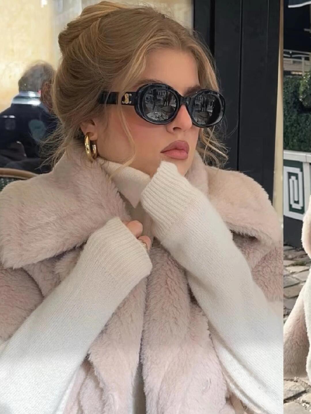 的法式穿搭 她通常以简洁,清爽,优雅为主要特点,而这位美女博主法式中