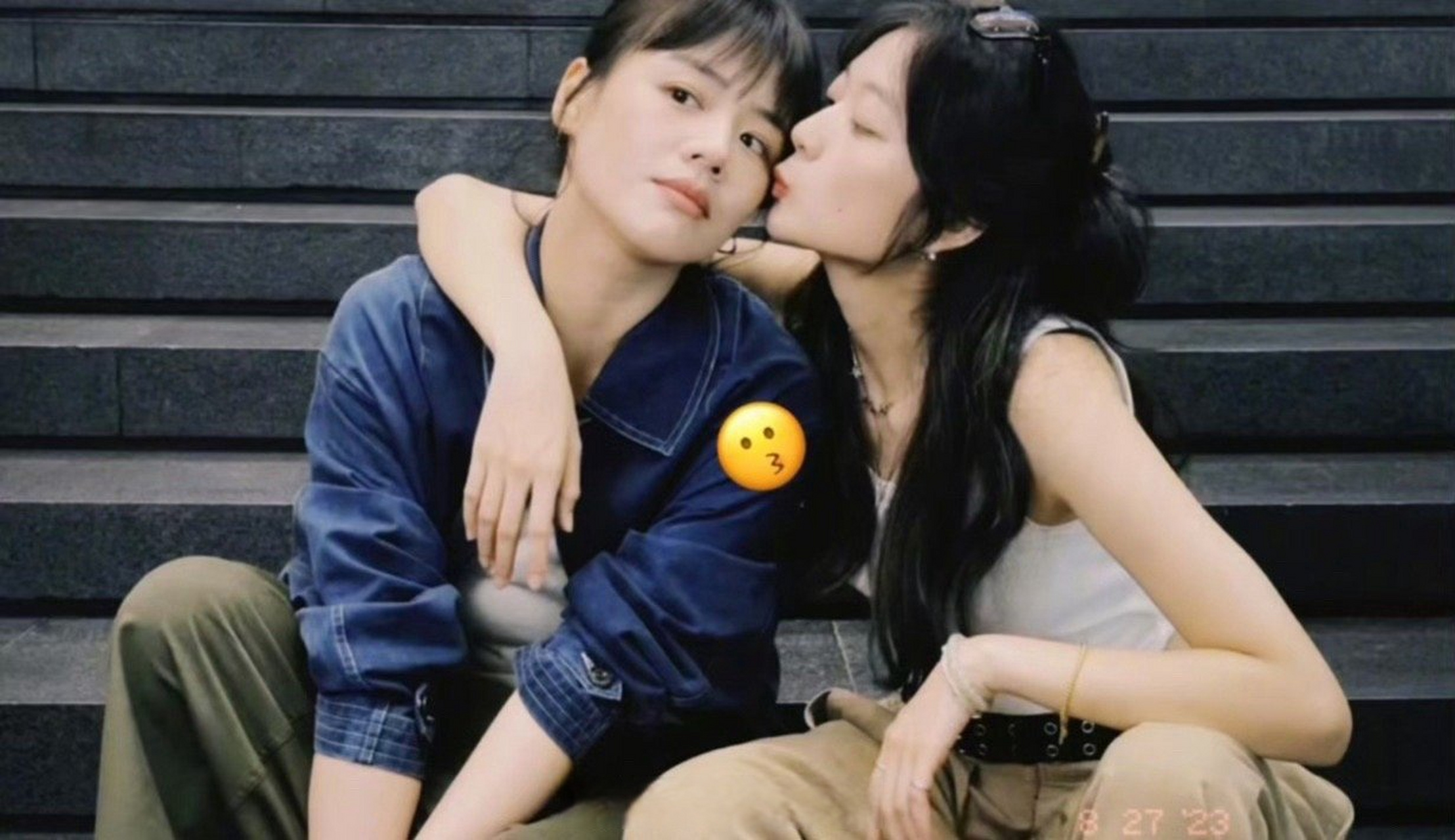 马思纯孙千好闺蜜合照#马思纯,孙千的好闺蜜合照看起来也太让人羡慕