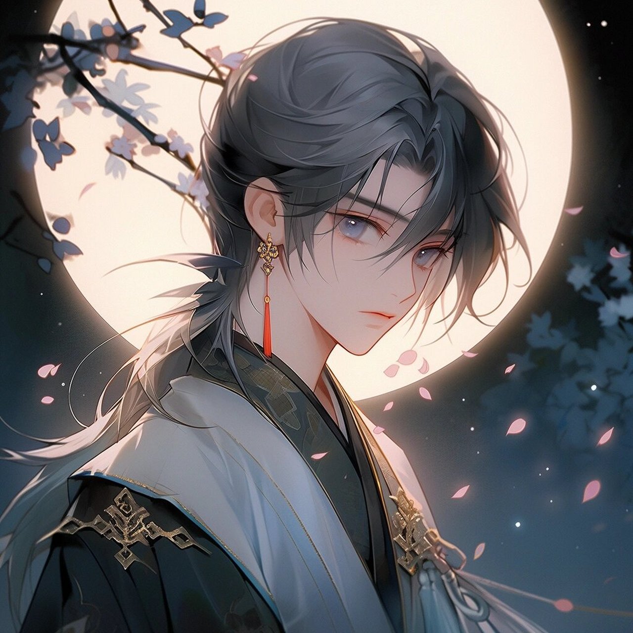 古风帅气高冷少年|古风男头|男生头像