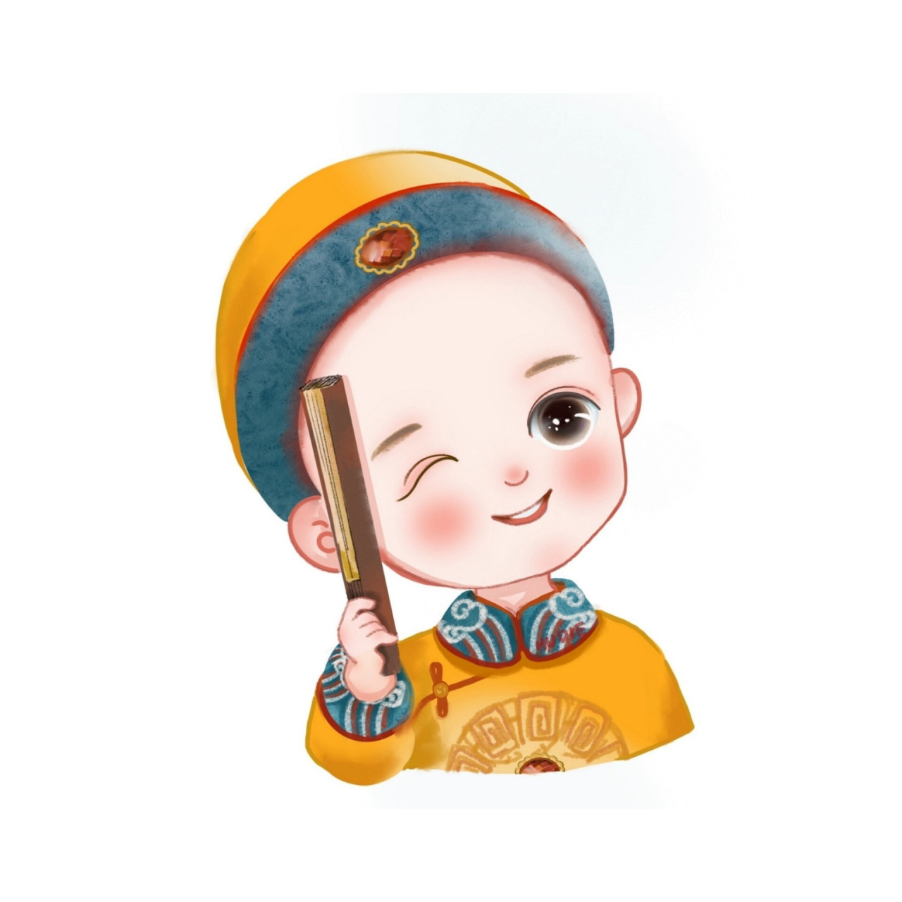 宫廷系列-皇上皇后情侣小头像 多喜乐 常安宁 所求事 皆如愿 (转发