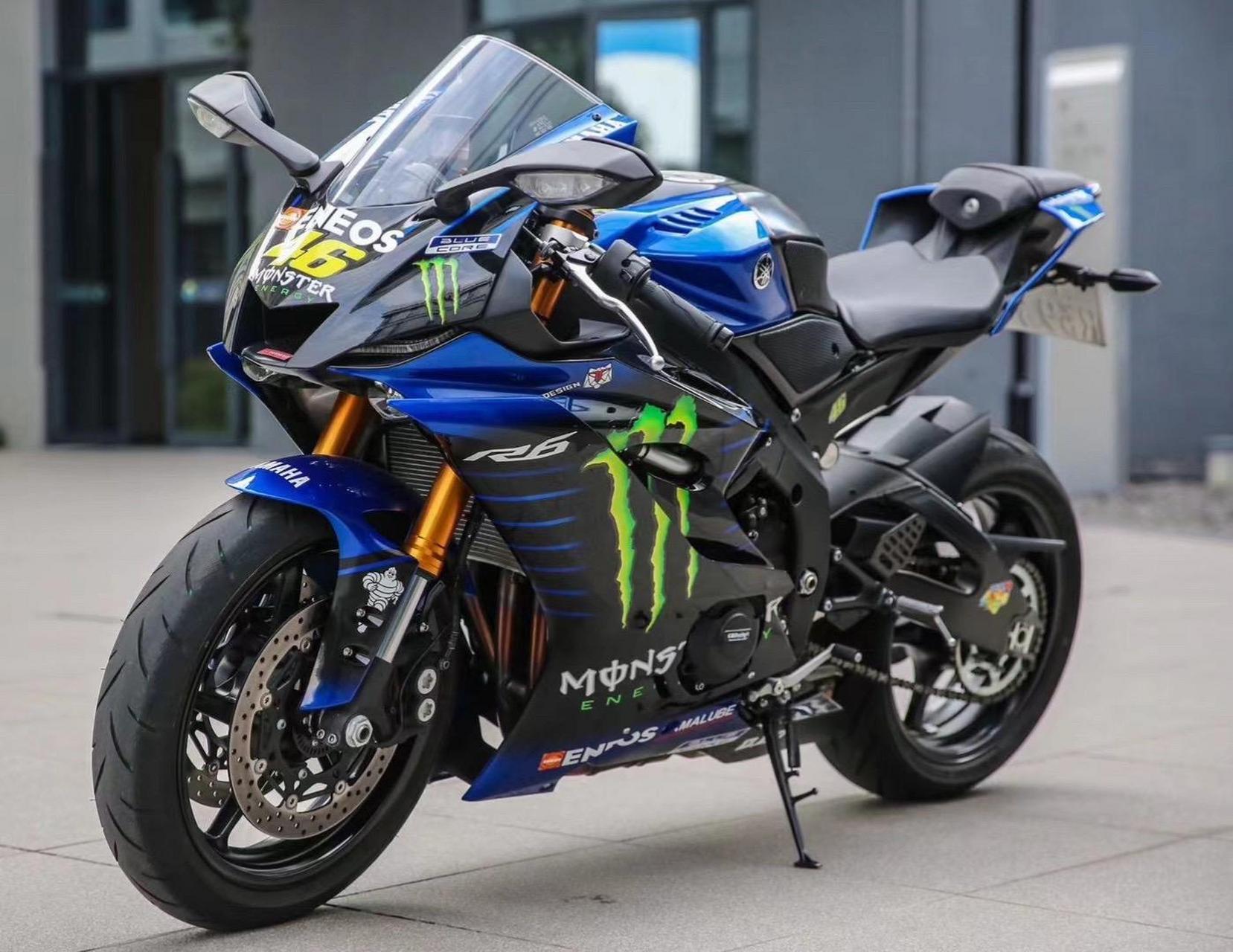 车型:雅马哈r6(赛道版) 年份:2023 改装:正品尾段天蝎,gbr防护,短尾牌