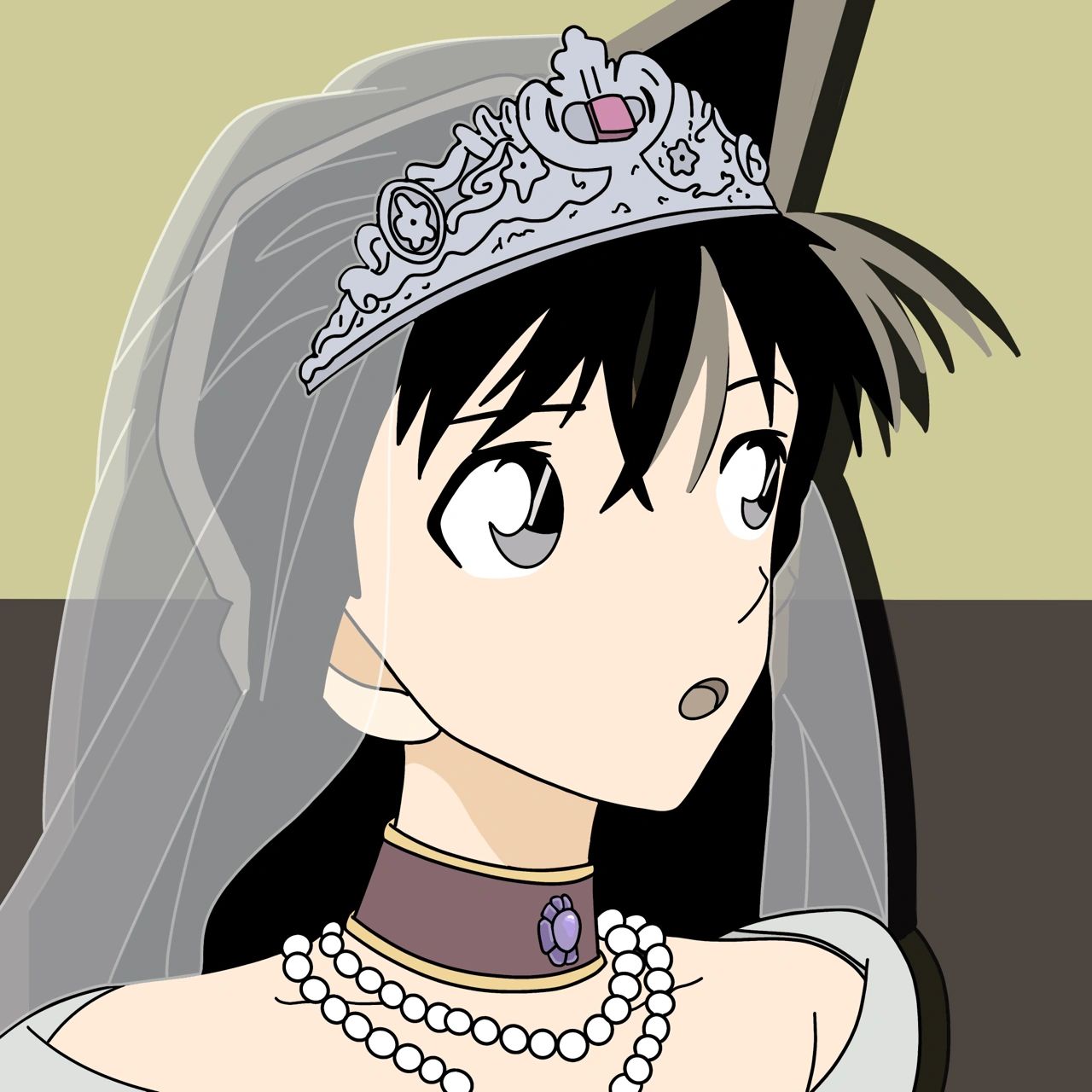 名侦探柯南工藤新一小兰/情侣头像/高清 翻新画了一组柯南(工藤新一)