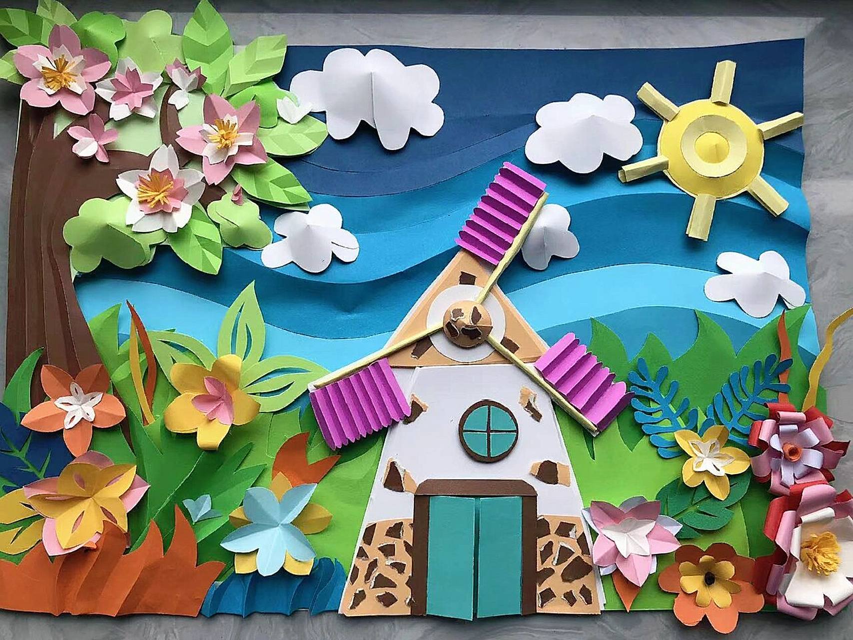 田园纸浮雕 每个人都拥有属于自己的一片森林 原创传送门